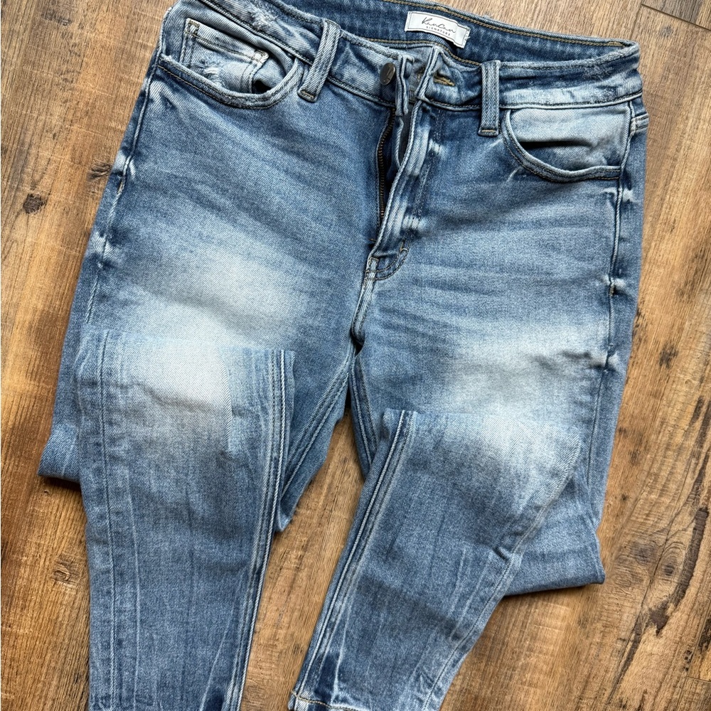 KanCan Faded Blue Skinny Jeans